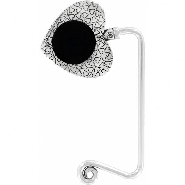 Women's Brighton | Heart On the Hook Handbag Hook | Silver