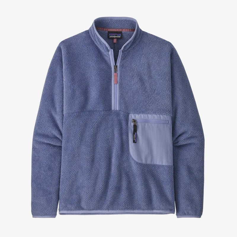 Women s Patagonia Re Tool Fleece 1 2 Zip Pullover Current Blue FLCrooks