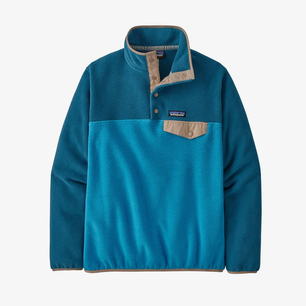 Women's Patagonia | Synchilla Lightweight Snap-T Pullover | Blue