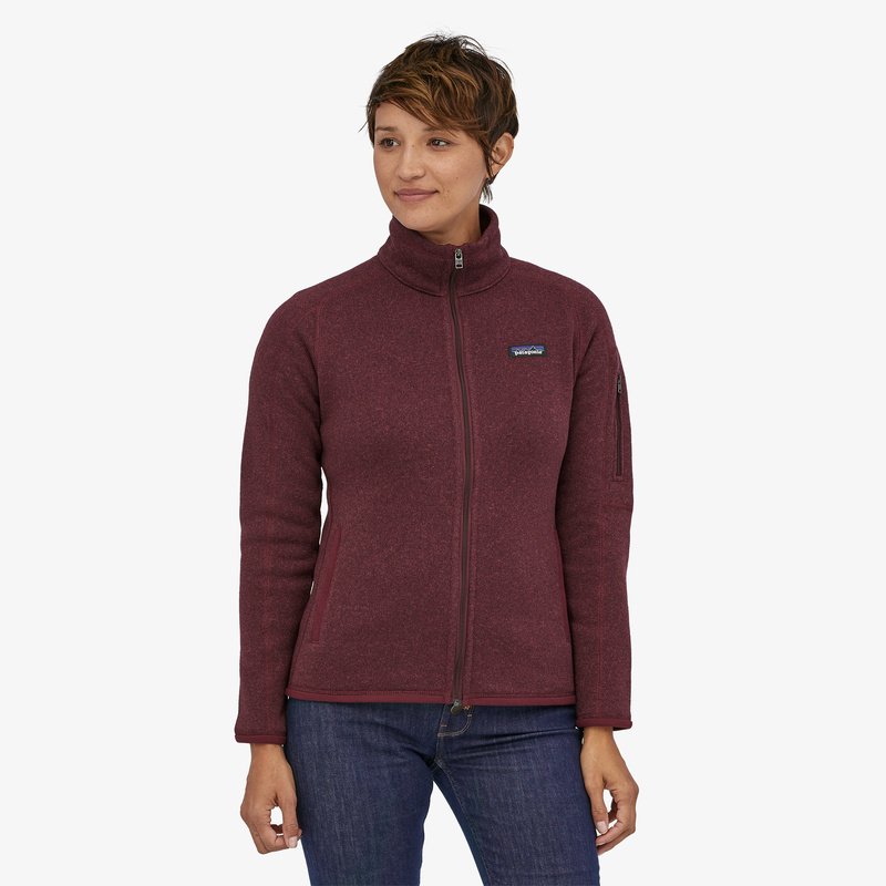 Patagonia women's better sweater red Clearance