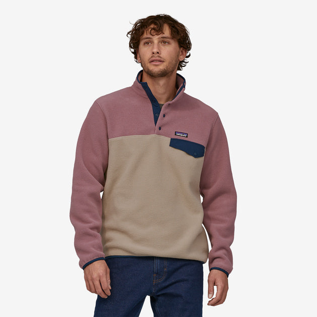 Men's Patagonia, Lightweight Synchilla®Snap-T® Fleece Pullover