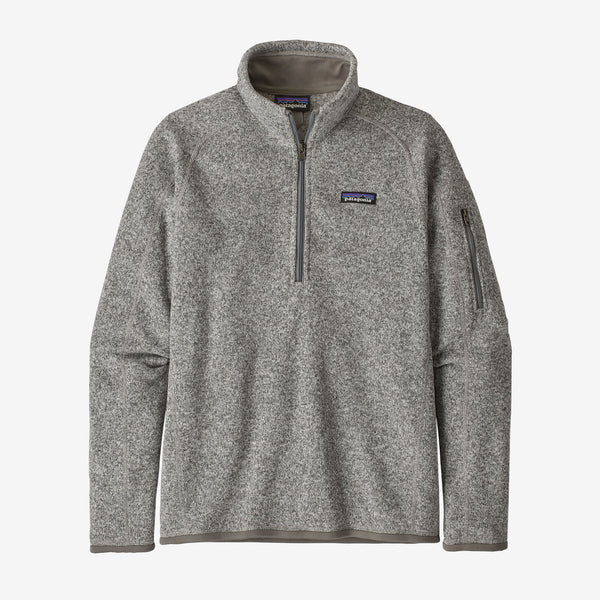Women's Patagonia | Better Sweater Quarter Zip | Birch White
