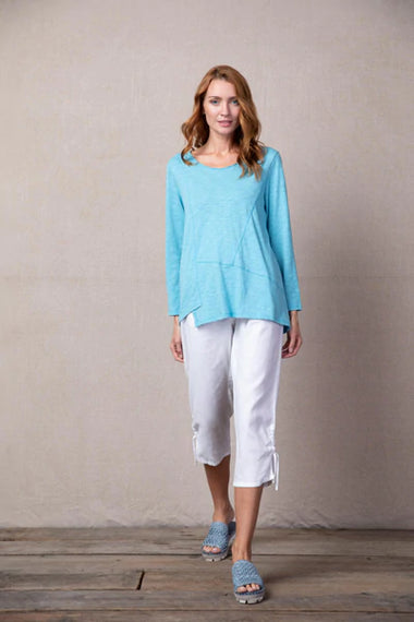 Women's Habitat | Slimming V-Neck Tunic | Seafoam