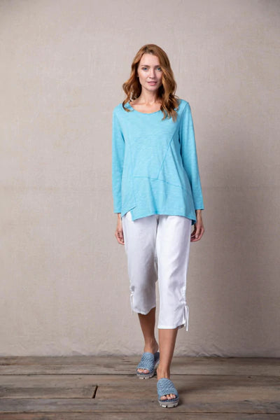 Women's Habitat | Slimming V-Neck Tunic | Seafoam