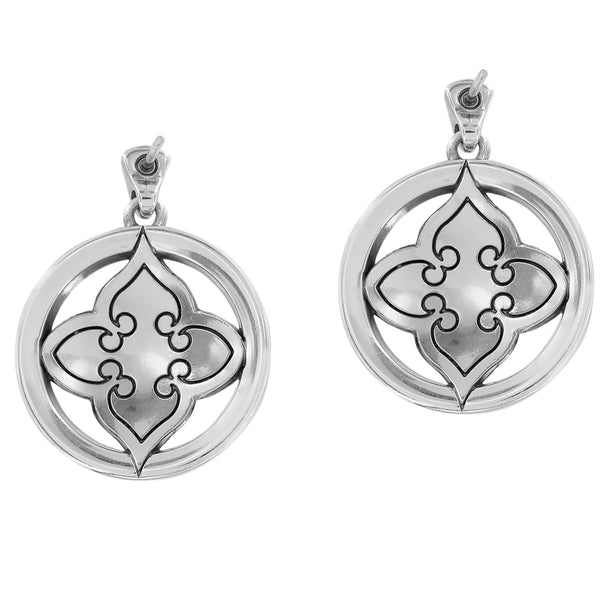 Women's Brighton | Toledo Alto Noir Post Drop Earrings | Silver