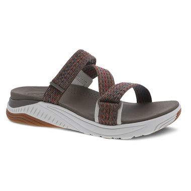 Women's Dansko | Rosette Webbing Easy Slide Sandal | Brown