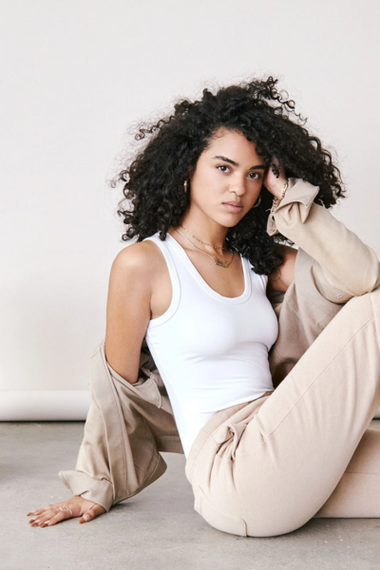 Women's 525 America | Scoop Neck Tank Top | White