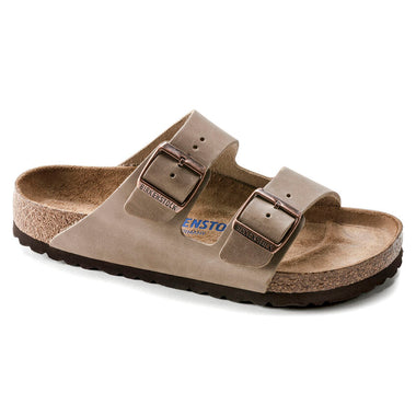 Men's Birkenstock | Arizona Soft Footbed Oiled Leather |  Tobacco Brown