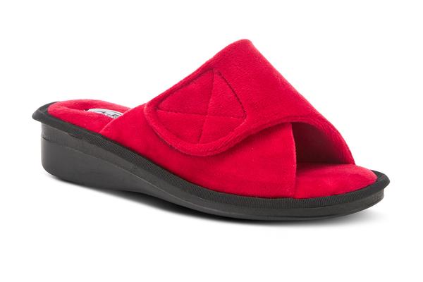 Women's Spring Step | Flex Us Sweet Dream Slippers | Red