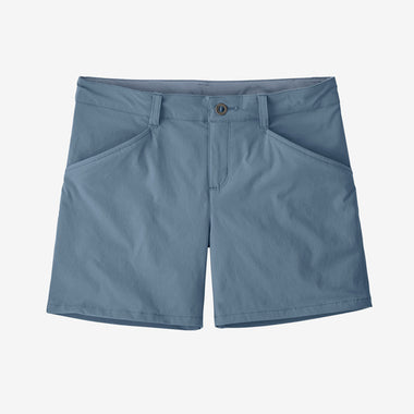 Women's Patagonia | Quandary Shorts 5 inch inseam | Light Plume Grey