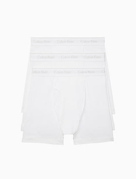 Men's Calvin Klein | All Cotton Boxer Brief 3-Pack | White