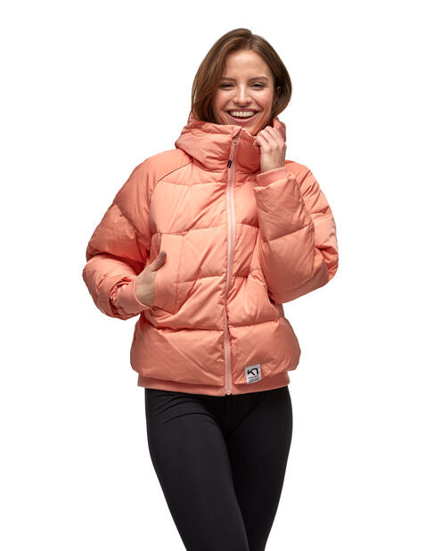 Women s Kari Traa Skjelde Short Fitting Puffy Jacket Salma