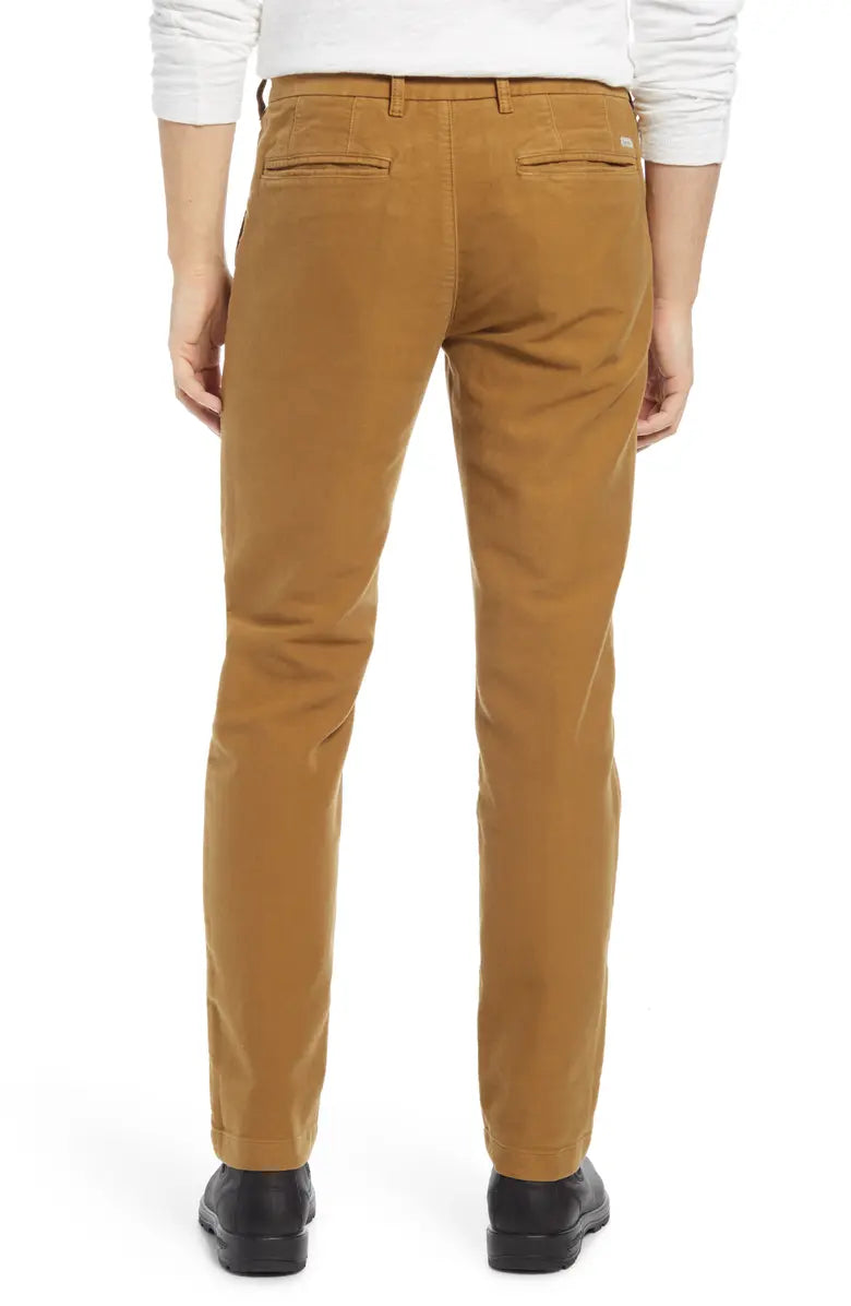 Men's Barbour | Neuston Soft Moleskin Pants | Sandstone - F.L. CROOKS.COM