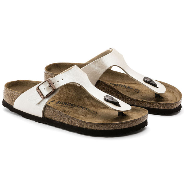 Women's Birkenstock | Gizeh Thong Sandal | Graceful Pearl White