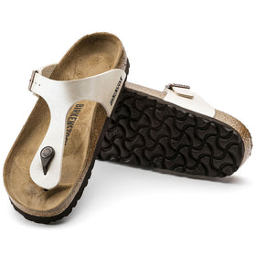 Women's Birkenstock | Gizeh Thong Sandal | Graceful Pearl White