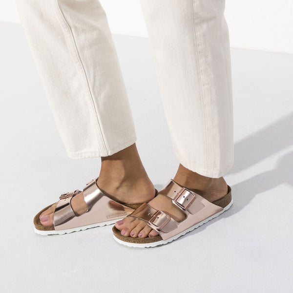Women's Birkenstock | Arizona BS | Metallic Copper