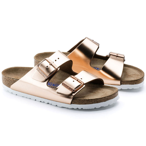 Women's Birkenstock | Arizona BS | Metallic Copper