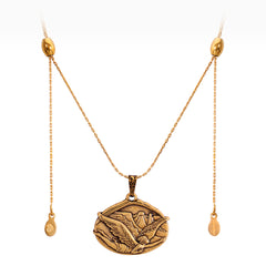 Women's Alex And Ani | Guardian of Freedom Slider Necklace | R