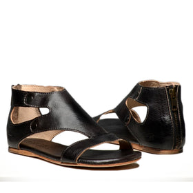 Women's Bed Stü | Soto | Black Rustic Sandal - Size 7 Only - FL Crooks