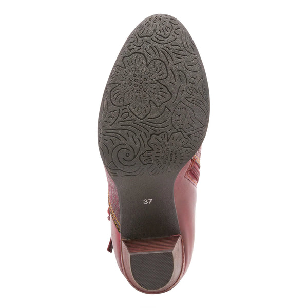 Women's L'Artiste | Captivate Elegant Shimmer Bootie | Bordeaux