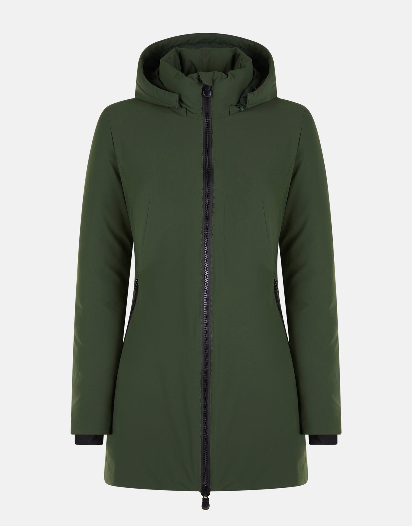 Women's Save the Duck Lila Coat with Detachable Hood Pine