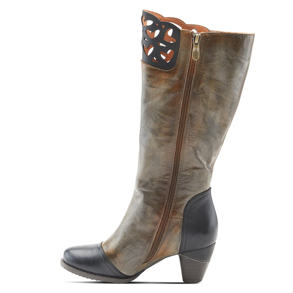 Women's L'Artiste | Heartsclub Tall Boot | Grey Multi