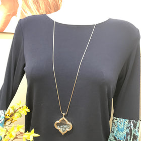 Women's Brighton | Toledo Saltar Necklace | Silver Plated