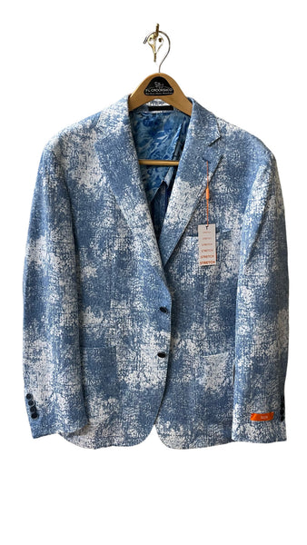 Men's Tallia | Sport Coat | Blue/White