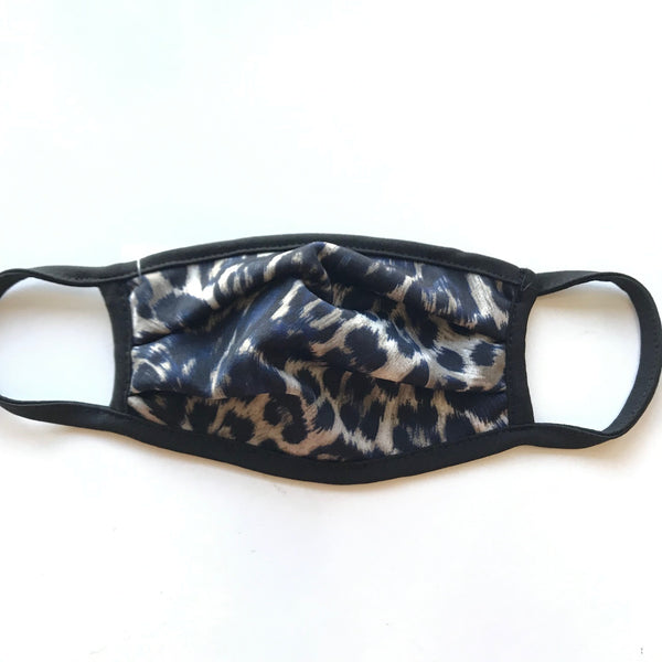 Kids Ariella USA | Kids Face Mask | Blue Leopard