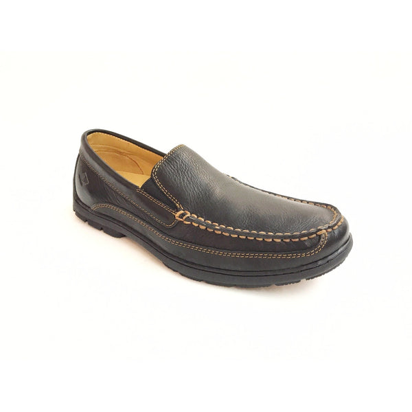 Men's Sperry | Gold Loafer Twin Gore Shoes | Black - F.L. CROOKS.COM
