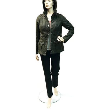 Women's Barbour | LWX0757OL51 Redcliffe Wax Jacket | Olive - FL Crooks