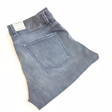 Men's Alberto | 1487 Stone Modern Fit | Dark Blue - Size 38x30 and 38x32 only - FL Crooks