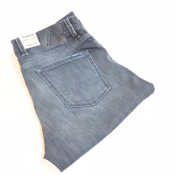 Men's Alberto | 1487 Stone Modern Fit | Dark Blue - Size 38x30 and 38x32 only - FL Crooks