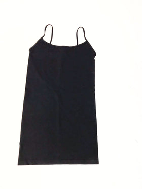 Women's Sugar Lips | Long Seamless Camisole with Thin Straps | Black