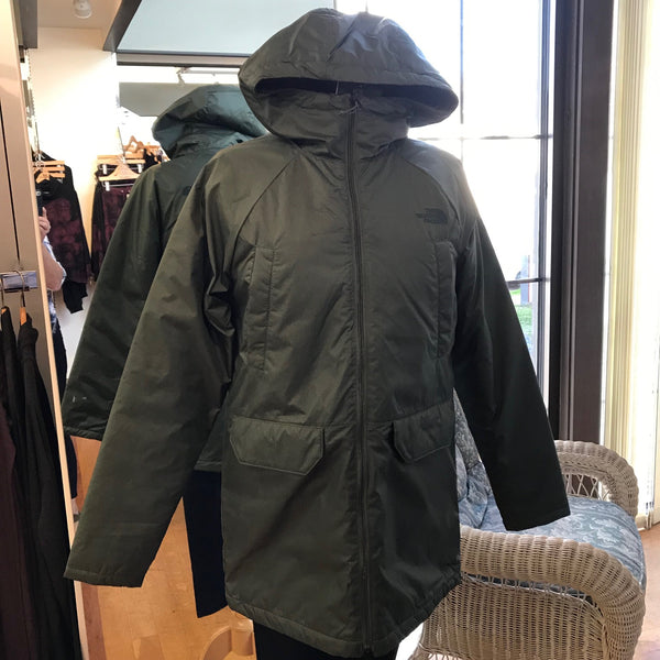Women's The North Face | Auburn Water Resistant Hooded Parka | Thyme