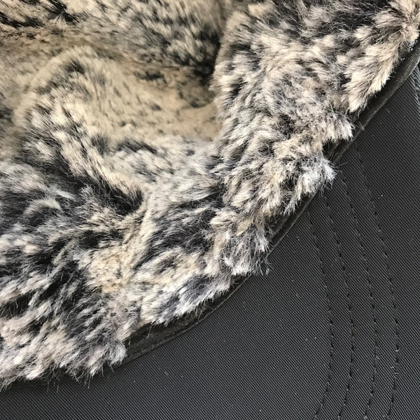 Men's Wigens | Six Panel Baseball Cap with Ear Flaps | Black