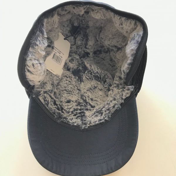 Men's Wigens | Six Panel Baseball Cap with Ear Flaps | Black