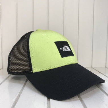 Men's The North Face | Box Logo Trucker Hat | Sharp Green