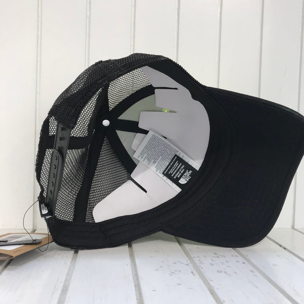 Men's The North Face | Box Logo Trucker Hat | Sharp Green