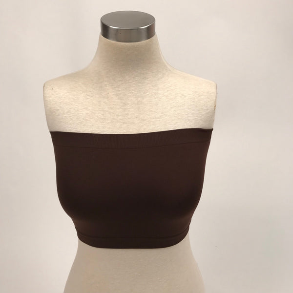 Women's Sugar Lips | Seamless Tube Top | Cocoa