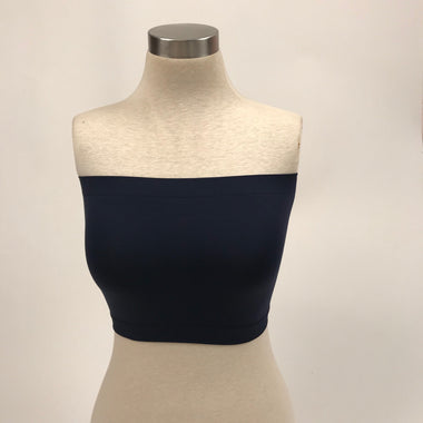 Women's Sugar Lips | Seamless Tube Top | Navy