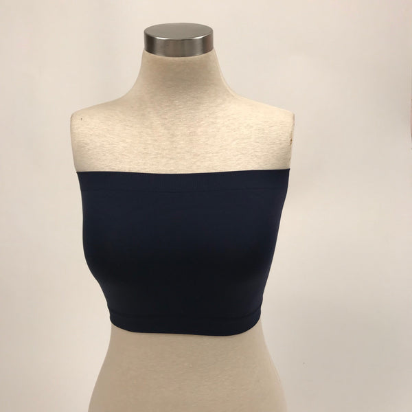 Women's Sugar Lips | Seamless Tube Top | Navy