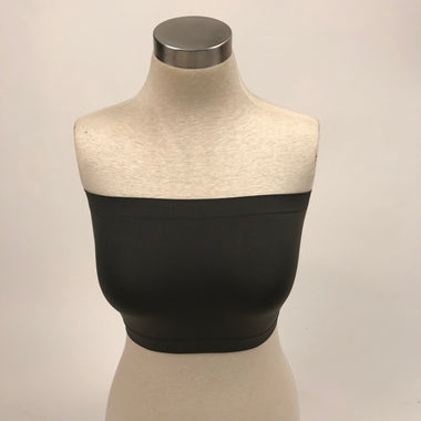 Women's Sugar Lips | Seamless Tube Top | Dark Grey