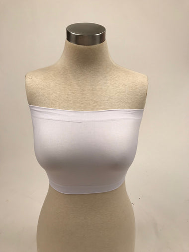 Women's Sugar Lips | Seamless Tube Top | White