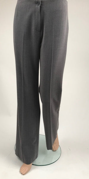 Women's Margaret M | Pinstripe Trouser Pant | Grey