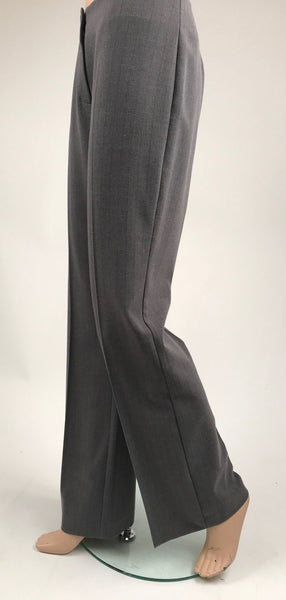 Women's Margaret M | Pinstripe Trouser Pant | Grey