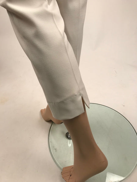 Women's Margaret M | Capri Pant with Lining | Off White | Size 2 only