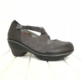 Women's Jambu | Toronto Wedge Heel | Charcoal