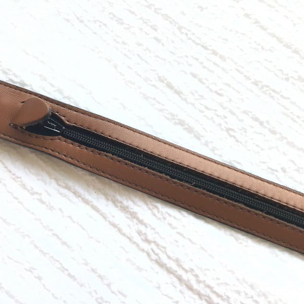 Men's Brighton | Dress Money Belt | Black - FL Crooks