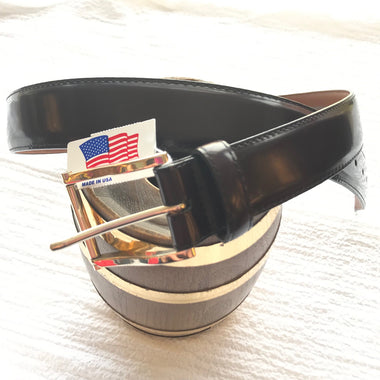 Men's Brighton | Prescott Belt | Brown - FL Crooks